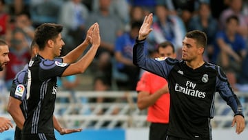 Asensio y Kovacic atraviesan un momento dulce de forma y podrían ser titulares en la Supercopa ante el United.