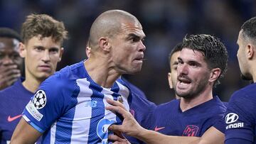 Pepe: "El Atlético llevó el partido por el camino bronco..."