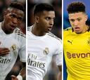 Rodrygo y Vinicius, solo a la sombra de Sancho y Haaland
