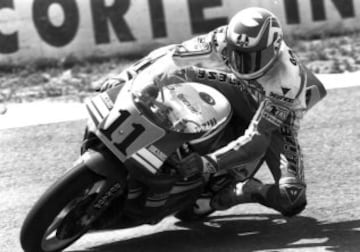 Garriga fue piloto entre 1984 y 1993. Logró un subcampeonato de 250cc en 1988 y tres victorias ese mismo año (en Portugal, Holanda y Chequia) además de un podio en 500cc, en Gran Bretala 92.