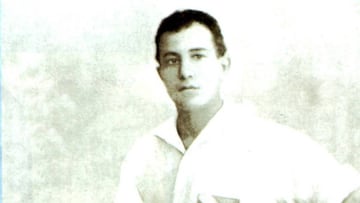 Ángel Romano con la camiseta de Nacional