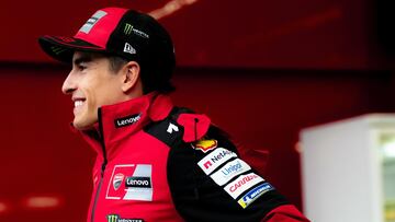 Marc Márquez, en Silverstone.