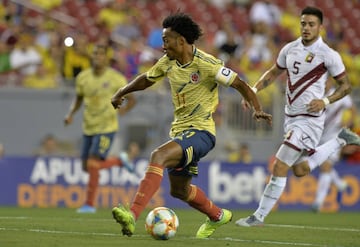 Colombia y Venezuela empataron sin goles en el Raymond James Stadium. El equipo de Queiroz hizo más por el partido y tuvo las opciones más claras. 