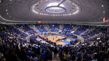 El Coliseum de Burgos se viste de gala y con m&aacute;s de 9.000 aficionados cuando el San Pablo juega en casa.