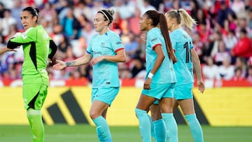 04/05/24 FUTBOL FEMENINO PARTIDO PRIMERA DIVISION
GRANADA - BARCELONA
ALEGRIA GOL 0-2 BRONZE 