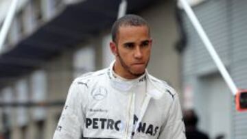 Lewis Hamilton.