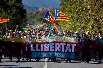 Independence protests.