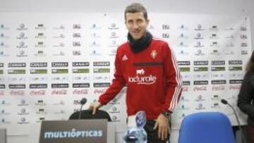 Javi Gracia, t&eacute;cnico de Osasuna