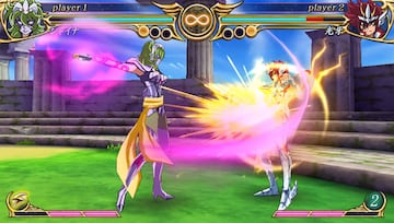 Captura de pantalla - Saint Seiya Omega Ultimate Cosmos (PSP)