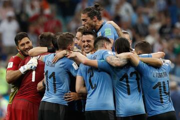 Uruguay covered 106km in their 2-1 victory over Portugal.