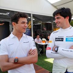 Carlos Sainz y Lando Norris, la historia de complicidad entre dos pilotos rivales