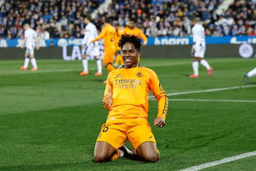 Endrick es, con tres dianas, el mximo goleador del Real Madrid en la presente edicin de la Copa del Rey.