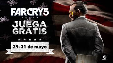 Juega gratis a Far Cry 5 en PC del 29 al 31 de mayo: 75% de descuento