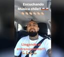 Arturo Vidal y su 'viaje musical' al ritmo de Augusto Schuster