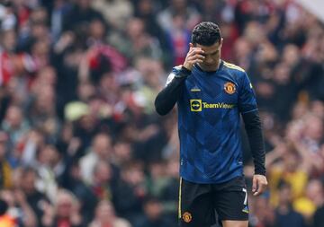 El delantero portugués del Manchester United ha anotado un gol en el duelo frente al Arsenal y se lo ha dedicado a su hijo recientemente fallecido.