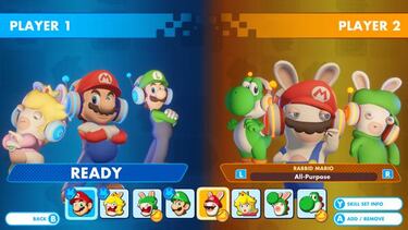 Mario + Rabbids tendrá modo versus el 8 de diciembre