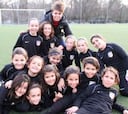 Amanda guía a las mejores benjaminas del Atlético Féminas
