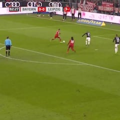 Esto es lo que da la experiencia: Ribery, frío como el hielo en el gol del Bayern