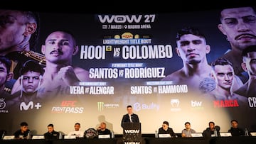 Rueda de prensa de WOW 27.