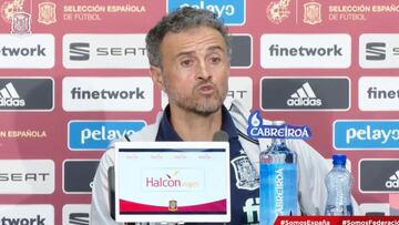 Rueda de prensa de Luis Enrique previa a Suiza