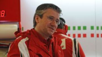 Pat Fry, en su etapa en Ferrari.