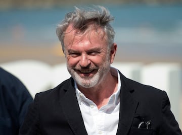 Sam Neill (Photo by ANDER GILLENEA / AFP)