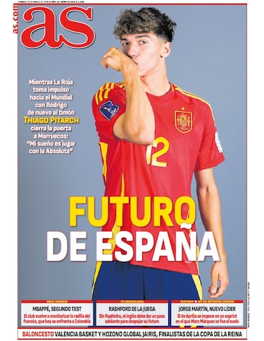 Las portadas de AS de marzo
