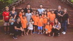 Enzo Pérez y Scocco cumplieron una promesa pendiente