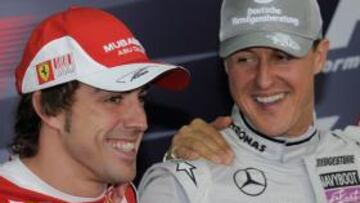 Alonso: "El mejor ahora sigue siendo Schumacher"
