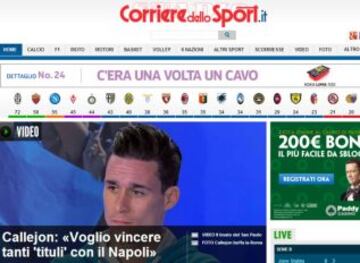 Portadas de la prensa extranjera