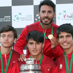 Los Sub-16 de Carlos Alcaraz iluminan el tenis español
