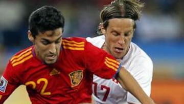 Navas: "Del Bosque es perfecto para el grupo"