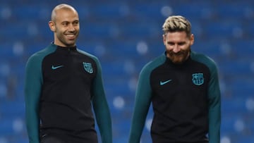 Mascherano: 'No veo razón para que Messi y el Barça se divorcien'