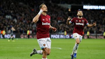 Javier Hern&aacute;ndez volvi&oacute; a anotar en el triunfo del West Ham