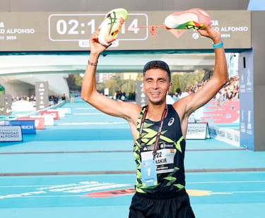 Ibrahim Chakir fue el atleta español más rápido en la prueba de Valencia. El catalán recorrió los 42,195km en un tiempo de 2h07:32.