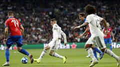Valverde particip&oacute; en el 2-0 del Real Madrid al Viktoria.