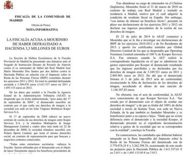 El Real Madrid rebate a la Fiscalía y ataca al Diario AS