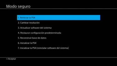 PS4: cómo formatear el disco duro de una PlayStation 4