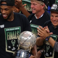 How many times have the Bucks, Suns reached the NBA Finals?
