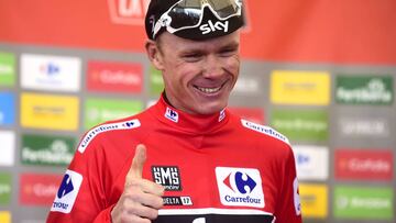 Froome: "Me siento muy feliz, es increíble ganar al fin la Vuelta"