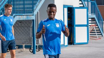 24.07.23 Seydouba Cisse Leganes entrenamiento