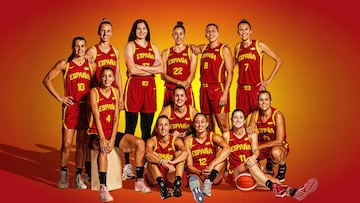 El roster completo de la Selección femenina de baloncesto en los Juegos.