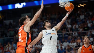 Resumen del Real Madrid vs Valencia Basket, partido 1 de la final de la Liga Endesa