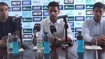 Las 2 frases con que Miguel Riffo se present車 en Iquique