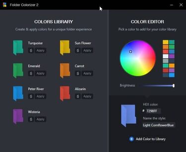 Organiza tus carpetas por colores en Windows 10 con estas apps