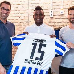 Jhon Córdoba, nuevo jugador de Hertha Berlín