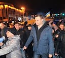 Vitali Klitschko, al frente de la protesta acaecida en Ucrania