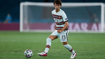 Joao Felix of Portugal in action during the UEFA EURO 2020, Round of 16 football match between Belgium and Portugal at La Cartuja stadium on June 27, 2021 in Seville, Spain.
 AFP7 
 27/06/2021 ONLY FOR USE IN SPAIN