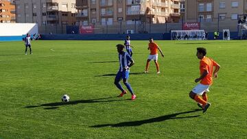 El Águilas goleó a la Minerva en el primer tiempo.
