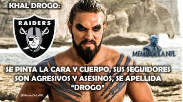 La comparación en memes entre Game of Thrones y la NFL